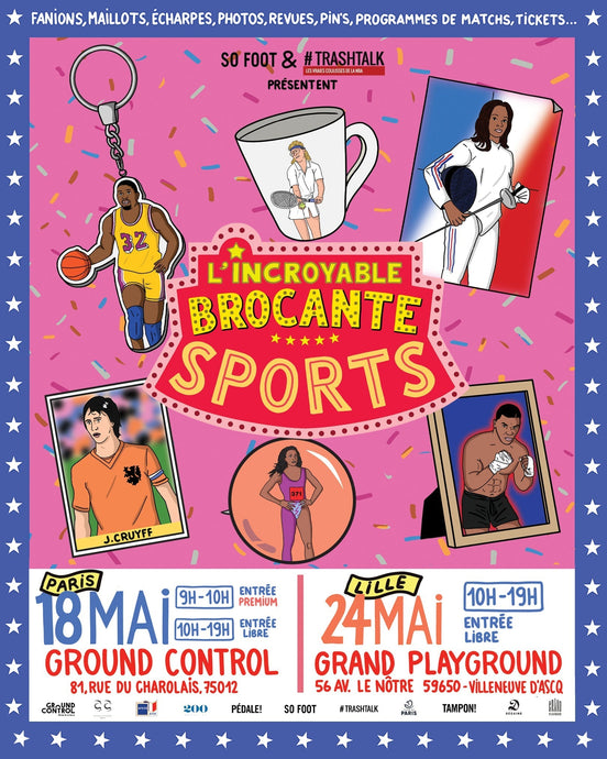 Neymar, Pelé et... le retour de l'Incroyable Brocante Sports ! 🎽🛒