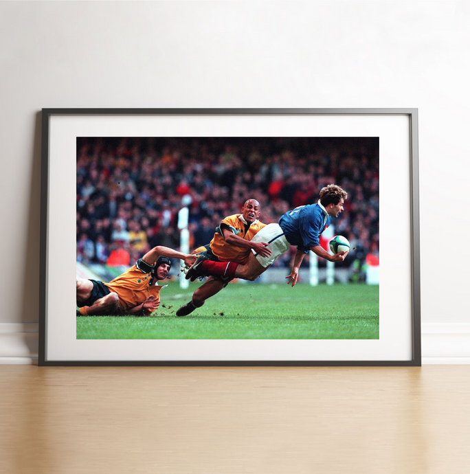 Christophe Dominici face à l'Australie, 1999