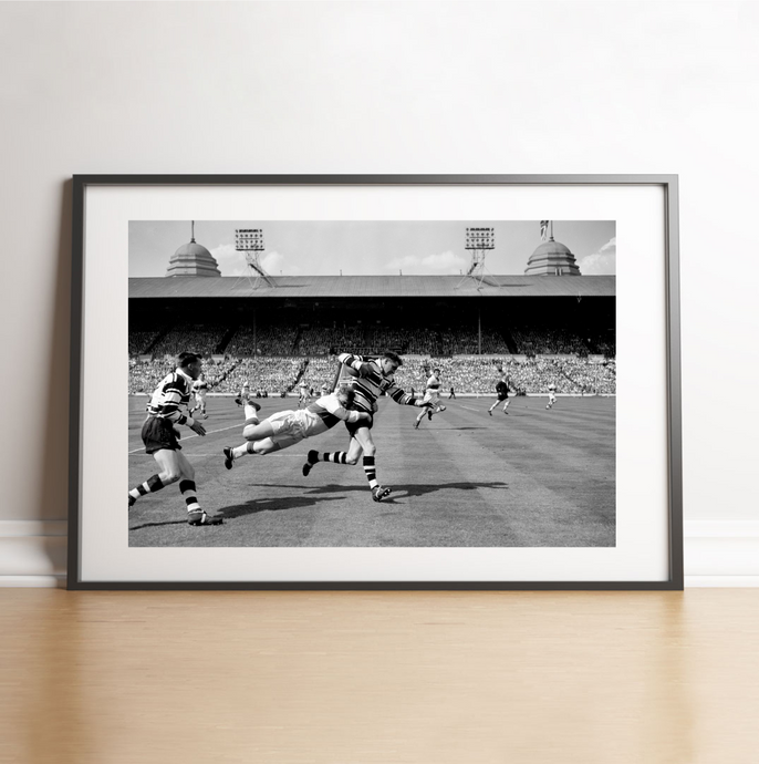 Rugby universitaire à Wembley, 1960