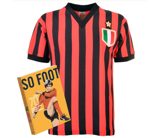 Coffret collector maillot « Milan AC 70's »