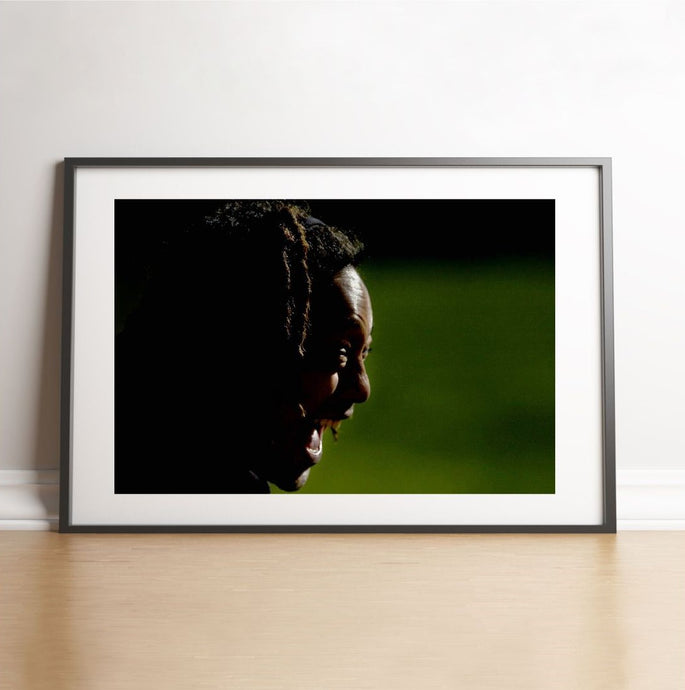 Tana Umaga durant un Haka, All-Blacks 2005