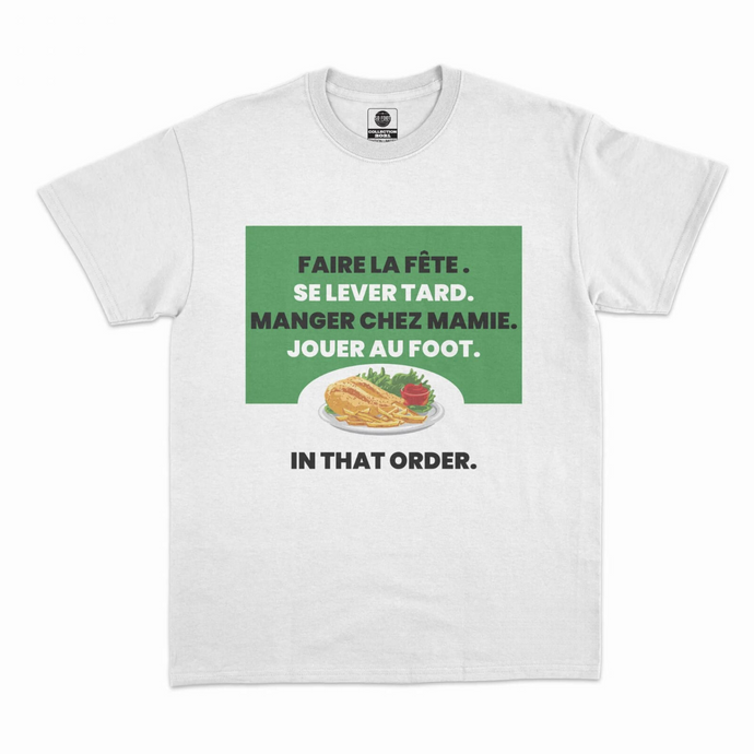 T-Shirt foot amateur 