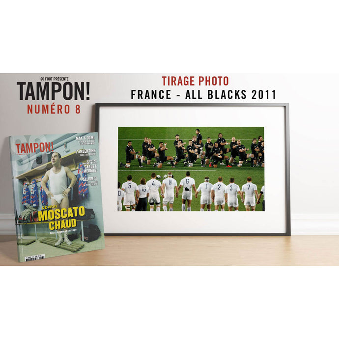 Coffret tirage « Les Bleus face au Haka, 2011 » & Tampon! magazine #8